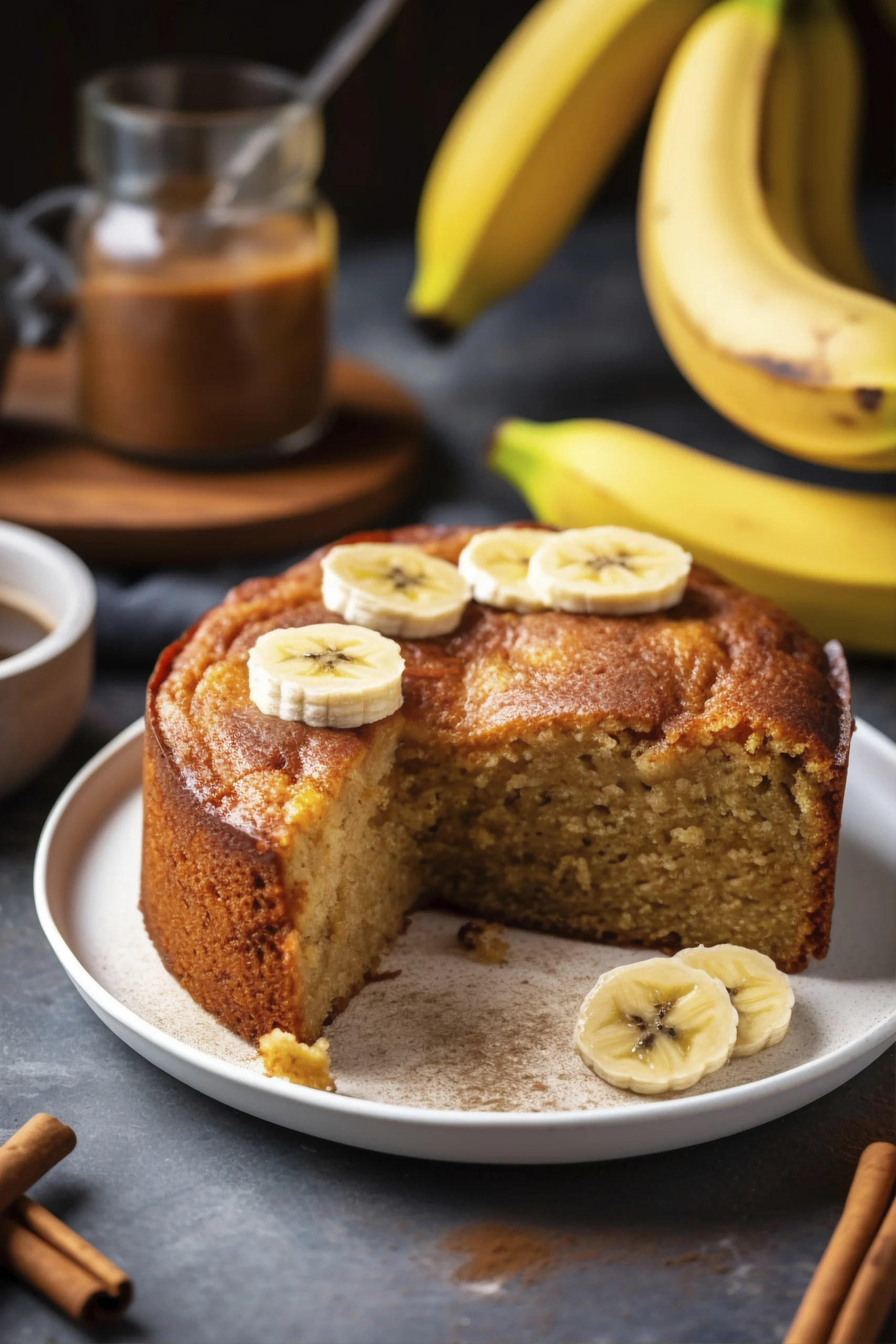 Banana chocolate cake healthy