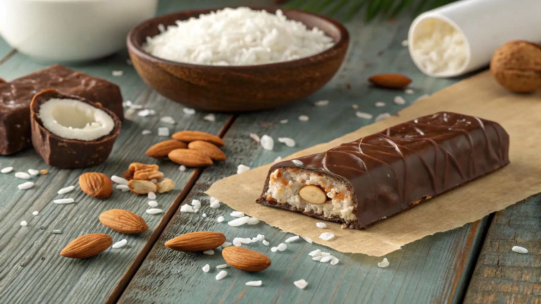 Are almond joys the healthiest candy?