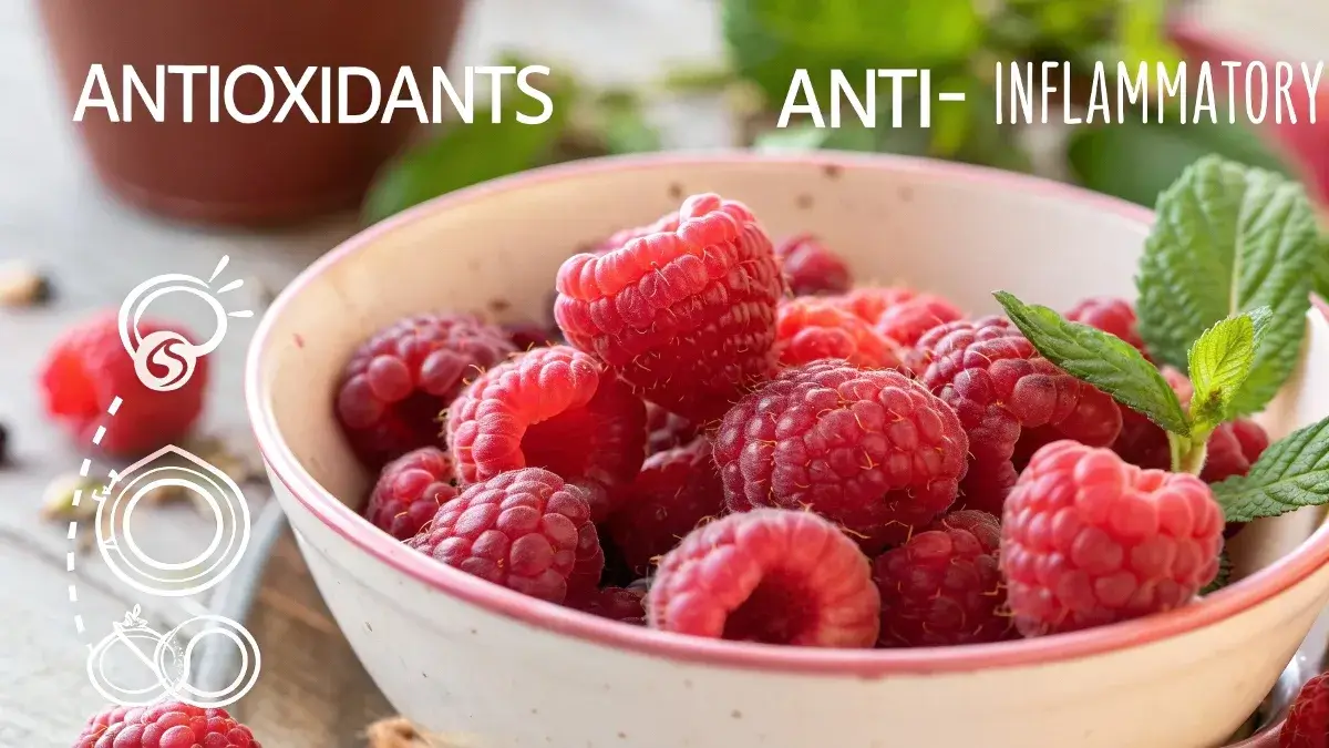 Is raspberry jam anti inflammatory?