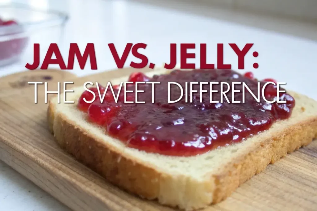 What is the difference between raspberry jam and jelly?