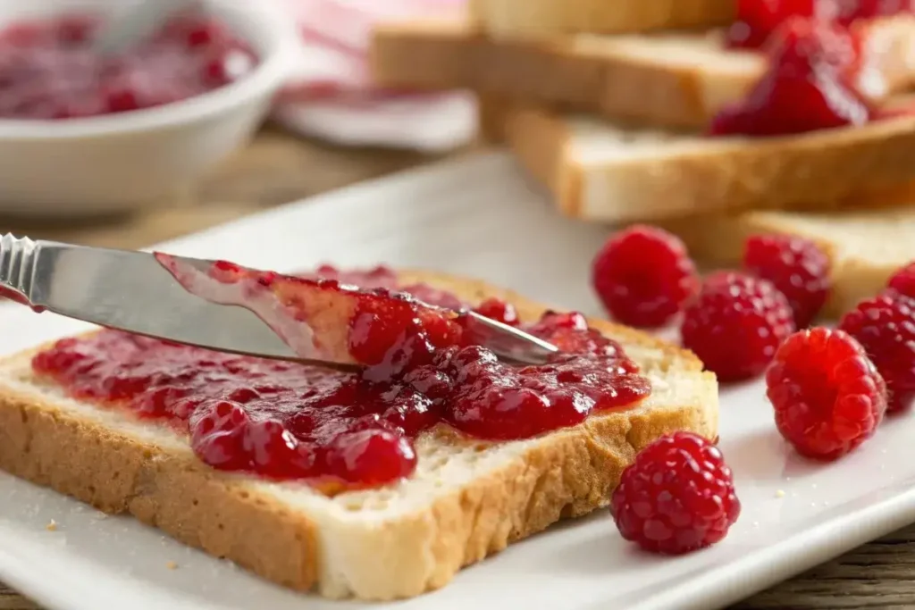 What is the difference between raspberry jam and jelly?