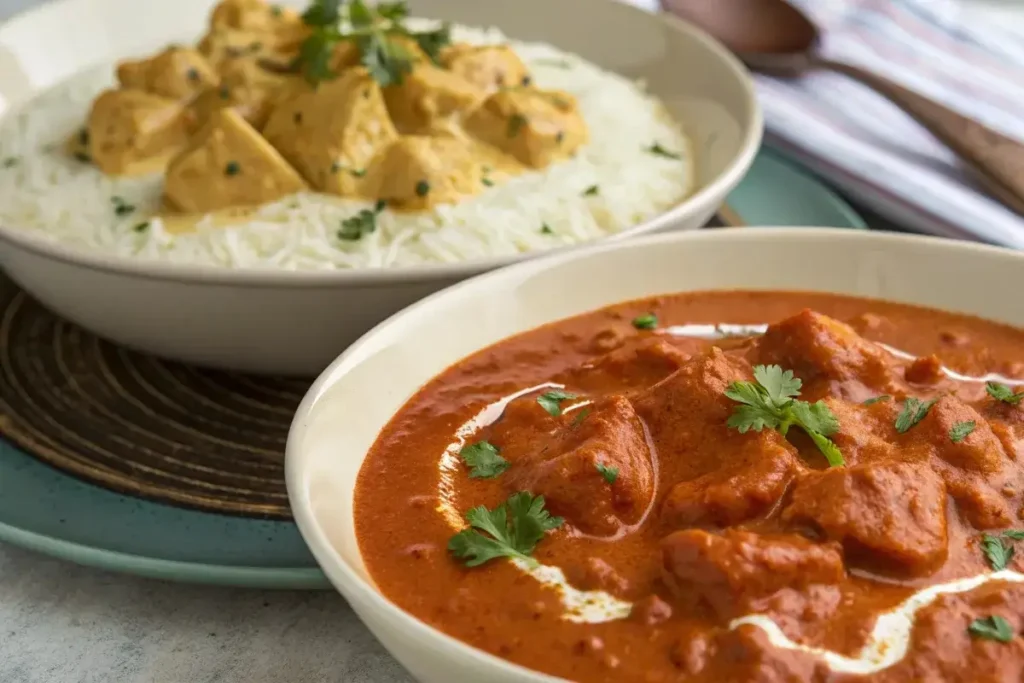 Is butter chicken or tikka masala more authentic?