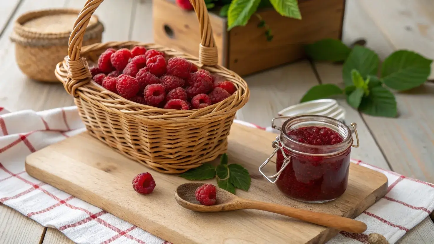 How much raspberries to make jelly?