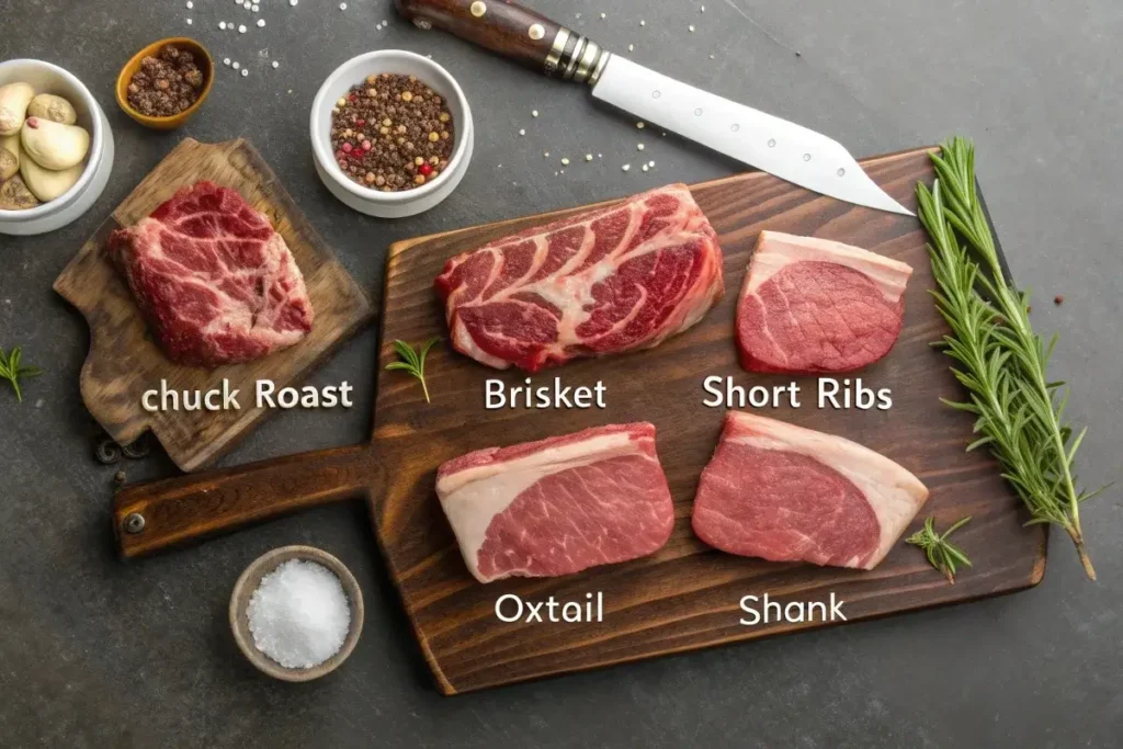 What is the best beef for slow cooking?