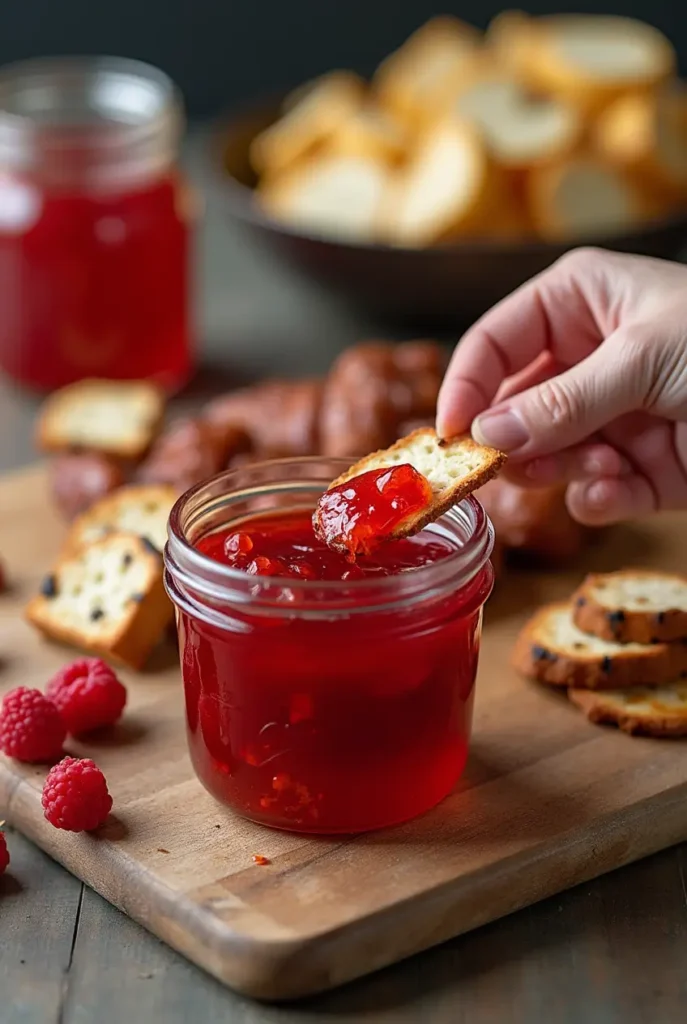 raspberry pepper jelly