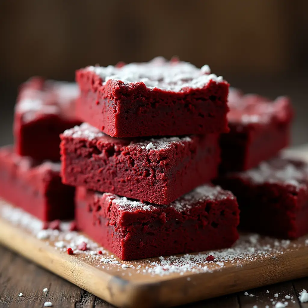 red velvet brownies