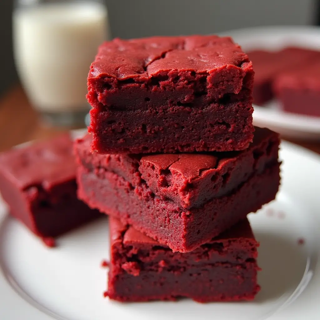 red velvet brownies recipe