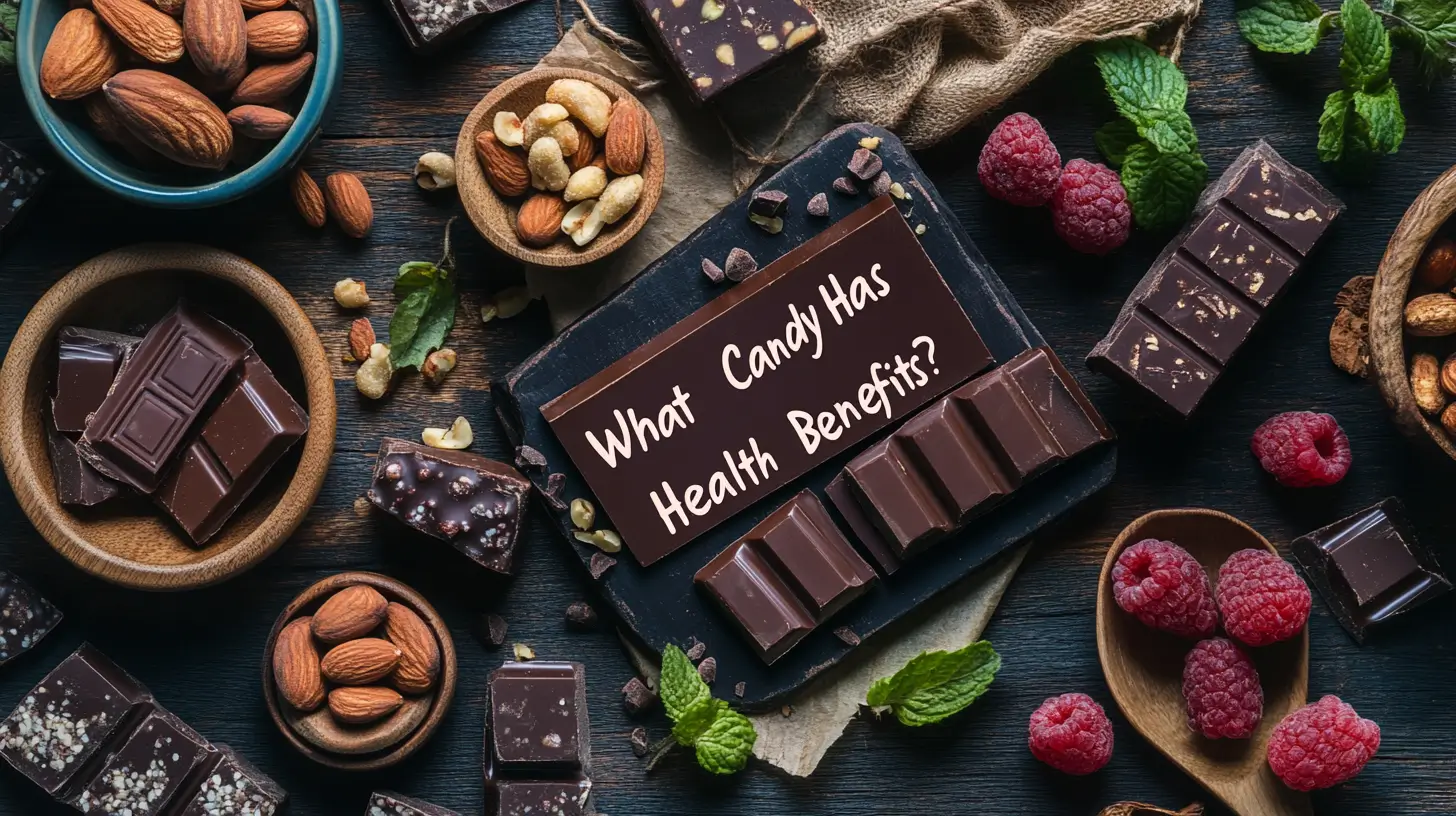 What candy has health benefits?