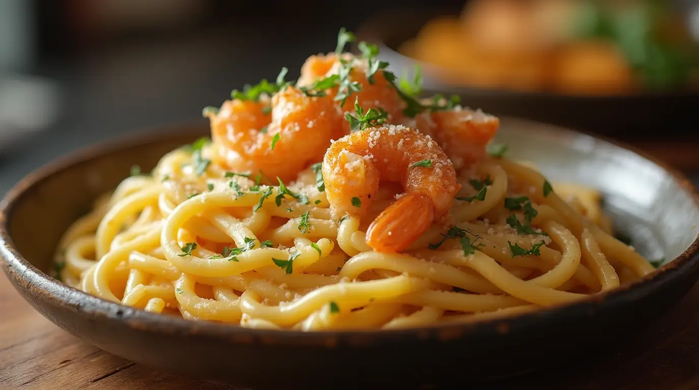 cajun shrimp pasta alfredo