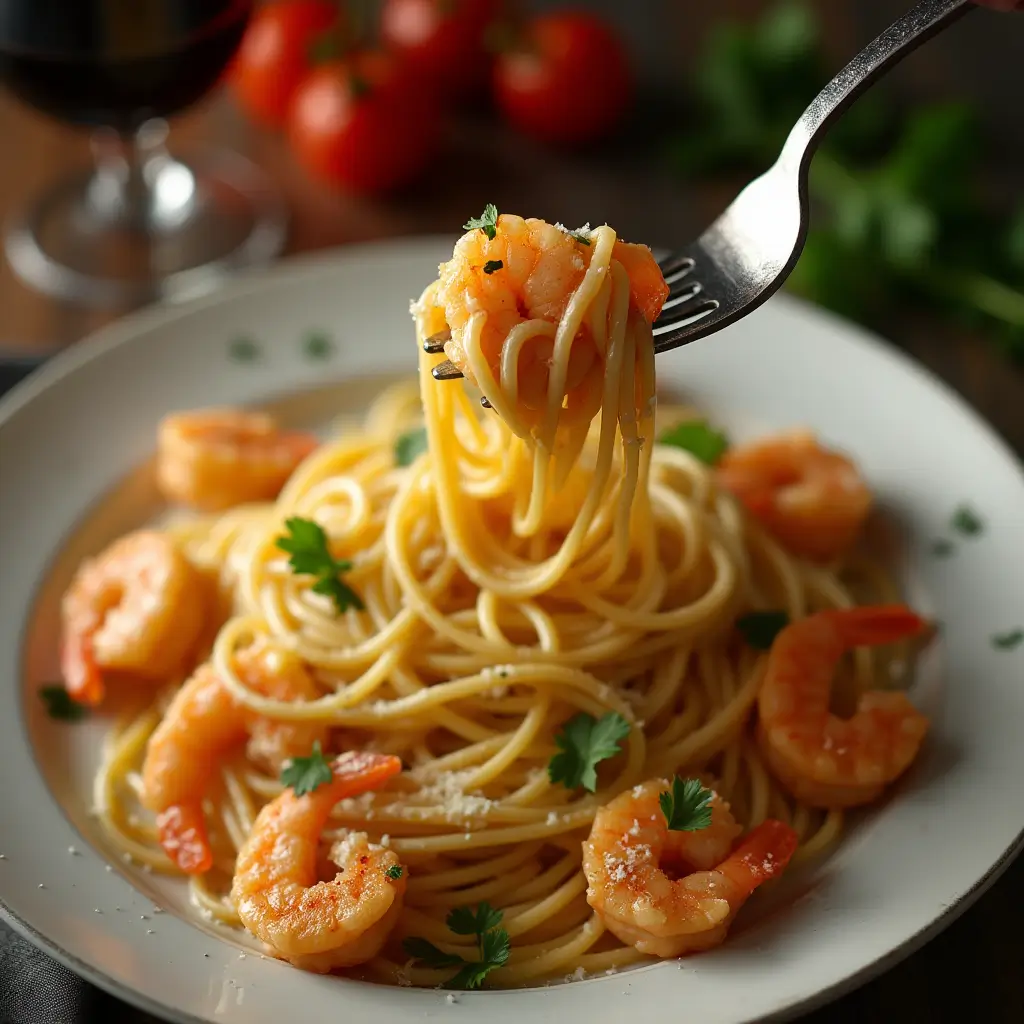 cajun shrimp pasta alfredo