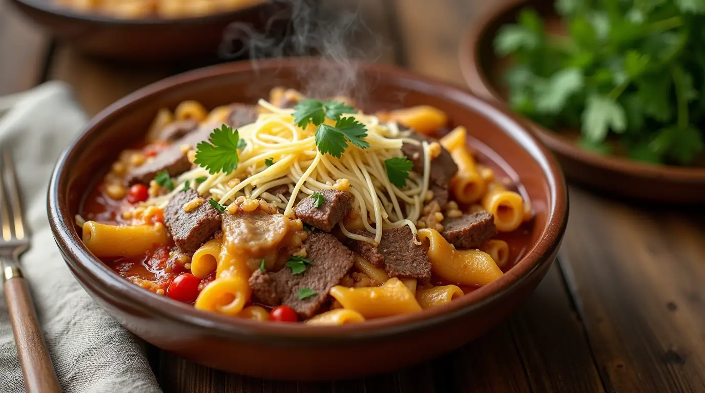 philly cheesesteak pasta